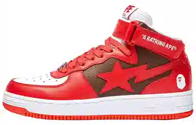 A BATHING APE STA MI Red