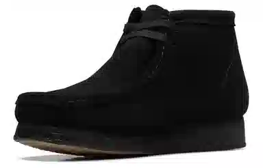 Clarks Retro Casual Boots Black