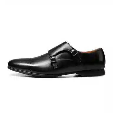 Thom Wills Monk Strap Black