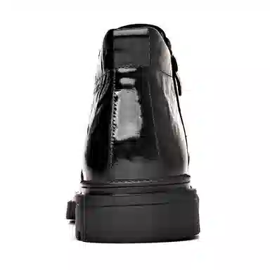 LUOMAIKE Black Ankle Boots