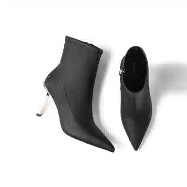 Coup De Foudre Elegant Pointed Toe Ankle Boots 9cm