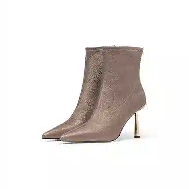 Coup De Foudre Elegant Pointed Toe Ankle Boots 9cm