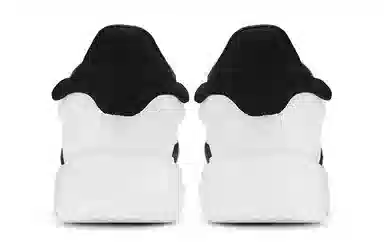 NORVINCY Elastic Thick Sole Flyknit Sneakers Black White