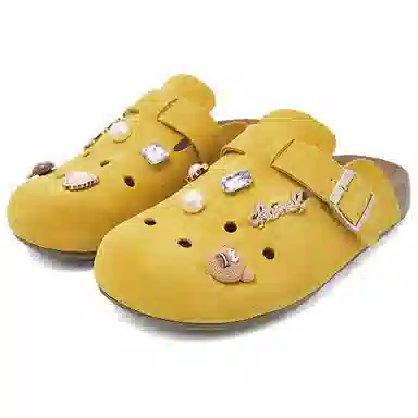 COMELY Rubber Sole Slip-On Sandals