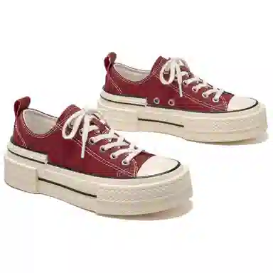 Beau Today Canvas Platform Sneakers