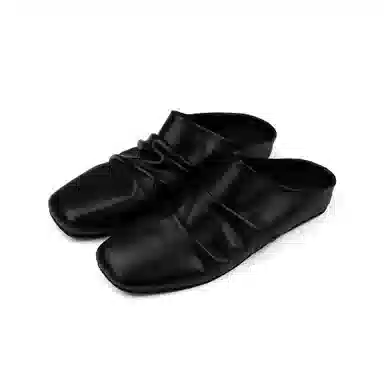HANQIAORIJI Black Series Mules