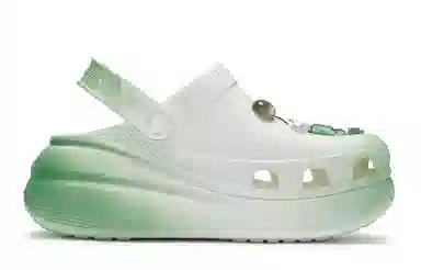 Crocs Classic Clog Green White