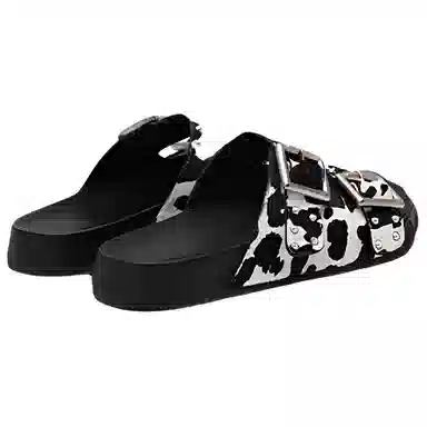 DAPHNE LAB Cat Stud Birkenstock Sandals