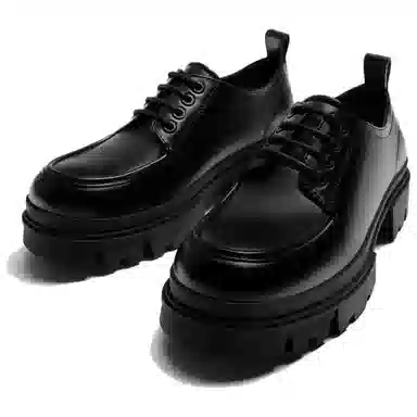 ZARA PU Casual Shoes Black