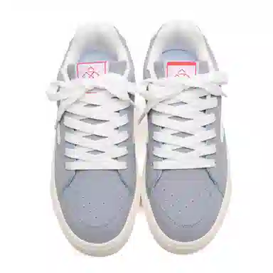 OAOQ Suede Low Top Sneakers Dusty Pink