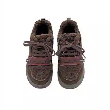 Joy&Mario Low Top Plush Casual Shoes