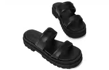 CHARLESKEITH ck PU EVA 4.2cm TaupeLight BlueBlack