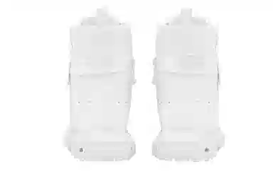 NORVINCY High-Top Platform Martin Boots White