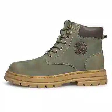 DILIKAN Martin Boots Mid-Calf Thick Sole