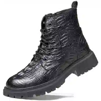 MODENGPAN Martin Boots Black