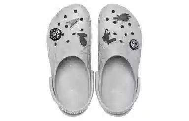 Futura Laboratories x Crocs EVA White