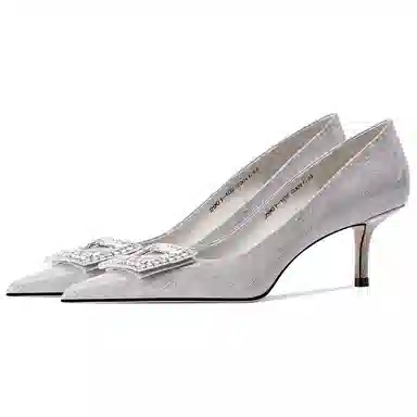 Sasini Man Square Buckle Heels