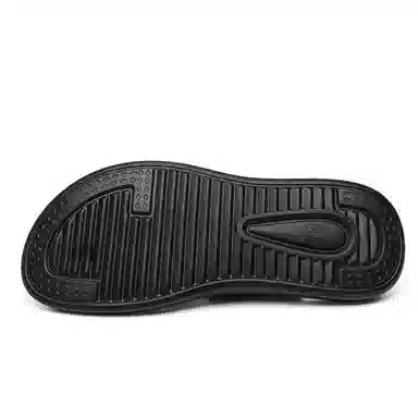 FAPAI Flip Flops Black White