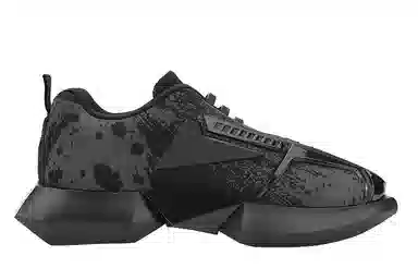 NORVINCY Camo Dad Sneakers Black
