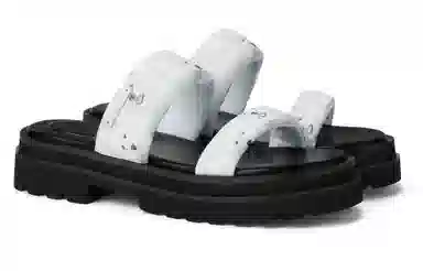 CHARLESKEITH ck PU EVA 4.2cm TaupeLight BlueBlack