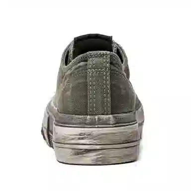 Mengsai Low Canvas Green