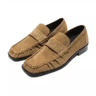 Terra Incognita Embroidered Loafers