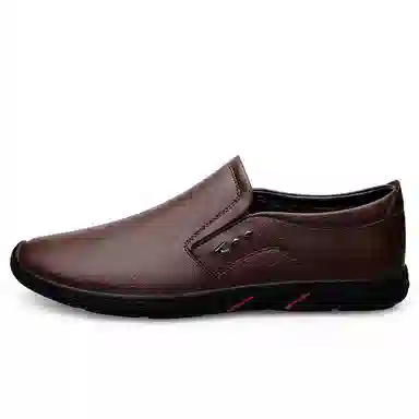 British Knight Slip-On Leather Shoes
