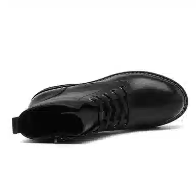 AOKANG Retro Short Boots Black