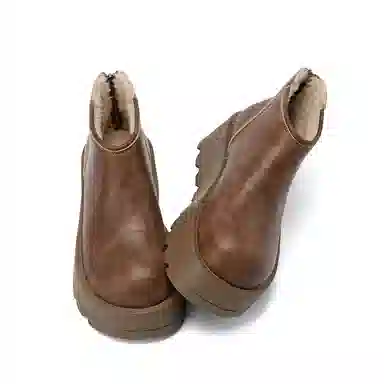 La Chapelle Snow Boots Yellow