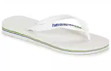 Havaianas White Flip Flops