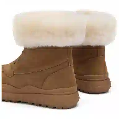 73Hours Winter Warm Snow Boots Brown