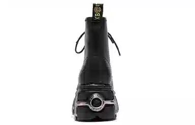 XB-ITER Black Platform Boots
