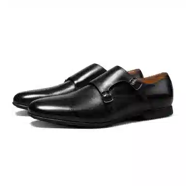 Thom Wills Monk Strap Black