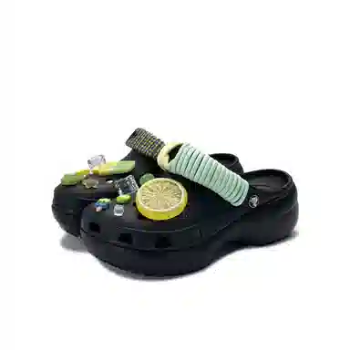 Crocs Classic Platform Clog Black