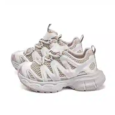 La Chapelle Cherry Blossom Low Dad Sneakers Pink