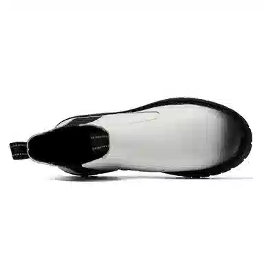 融合时尚潮流与法式复古的英伦风厚底耐磨靴 短筒 经典切尔西靴 男款