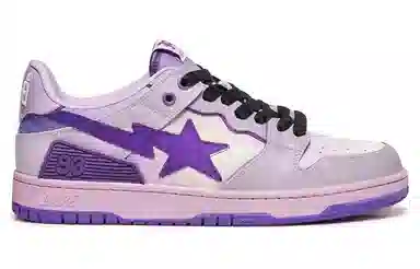 A BATHING APE SK8 STA Purple Gradient