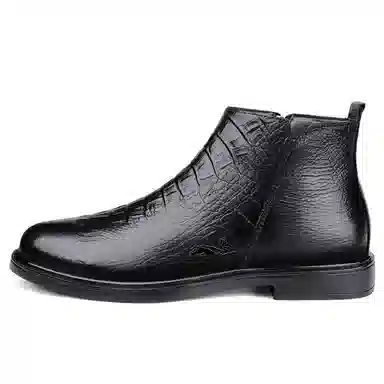 British Knight Classic Leather Boots Black