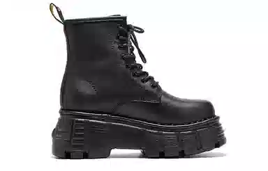 XB-ITER Black Platform Boots