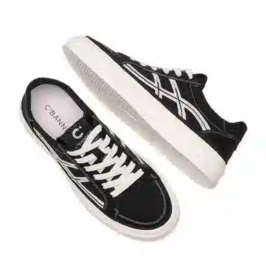 C°BANNER Canvas Shoes Black