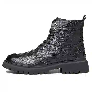 MODENGPAN Martin Boots Black