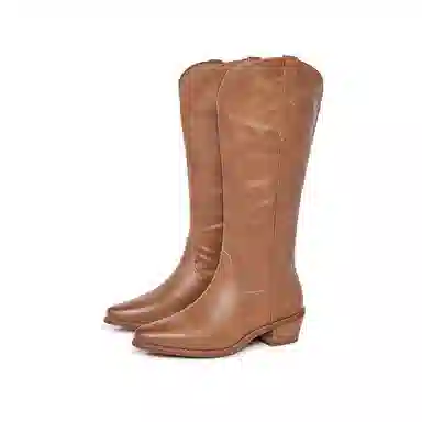 reemoor V Cut Slim High Boots 4.5CM