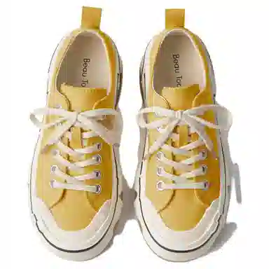 Beau Today Low Top Casual Sneakers Red