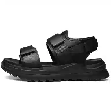 法派 织物 休闲百搭 沙滩凉鞋 男款 黑色