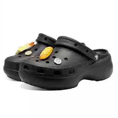 Crocs Classic Platform Clog Black