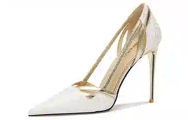 Lily Wei Pointed Toe Pump 10cm