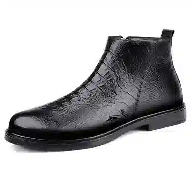 British Knight Classic Leather Boots Black