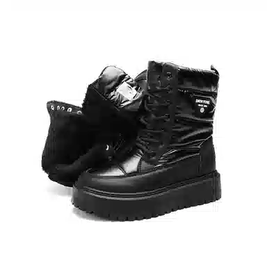 Snow Flying Winter Boots Black
