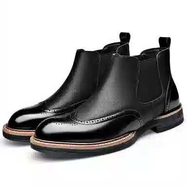 XIAOTOULANG Chelsea Boots Black