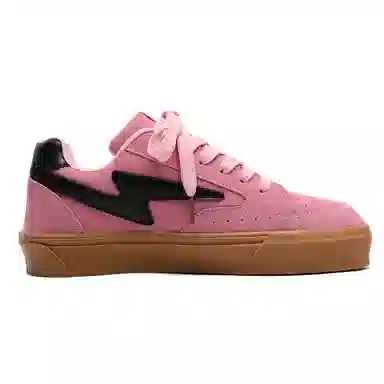 OAOQ Suede Low Top Sneakers Dusty Pink